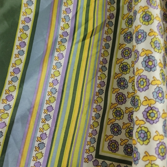 Colorful Patterned Scarf - Picture 2 of 4